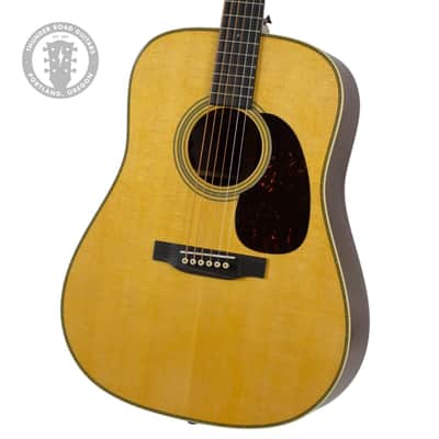 New 2024 Martin HD-28E Natural Gloss w/Aging Toner & Herringbone Trim #2902912 image 1