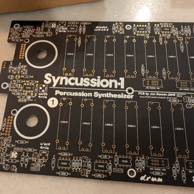 THC Syncussion SY-1 Full DIY Kit ! All Parts ! Drum Synthesizer rev 2 THC Syncussion SY-1 Rev2 DIY kit RARE! image 2