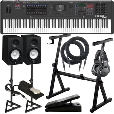 Kurzweil K2700 88-Key Music Workstation STUDIO ESSENTIALS BUNDLE