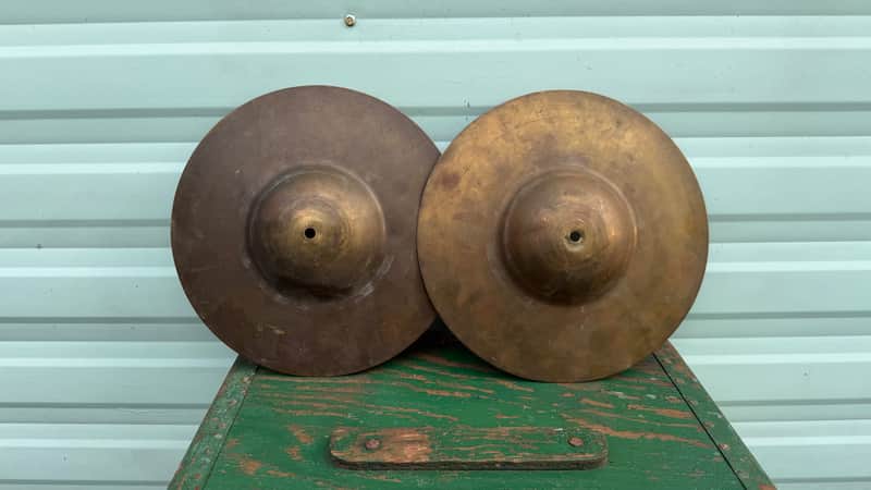 Ludwig Low Boy High Sock Cymbals 10” 1920s image 1