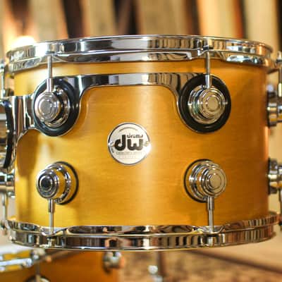 DW Collector's Santa Monica Amber Satin Oil Drum Set - 22,10,12,16,14sn - SO#1432855 image 5