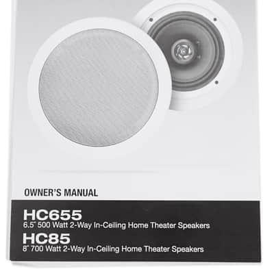 (4) Commercial Ceiling Speaker System+Bluetooth Amp/Receiver 4 Restaurant/Office image 9