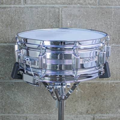 Rogers 1960's Era 5" x 14" Dynasonic 5 Line COB Snare Drum image 4