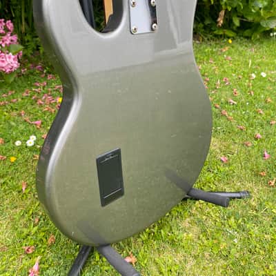 2003 Ernie Ball Music Man USA SUB Bass 4 Active Graphite pearl image 4