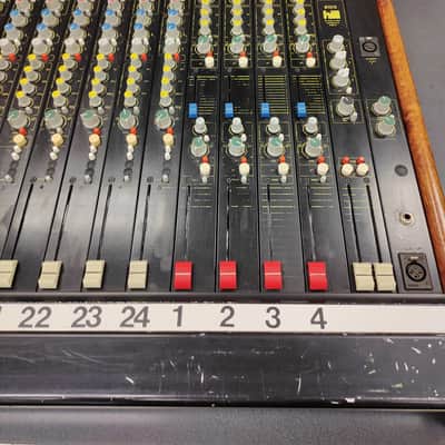 Hill Audio B Series 3 24:4:2 Vintage Analog Mixer 1970's - Black image 5