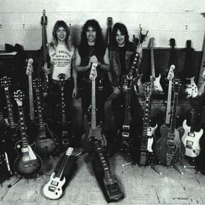 Fender Custom Modified Stratocaster ex DAVE MURRAY - IRON MAIDEN 1962 Black imagen 3