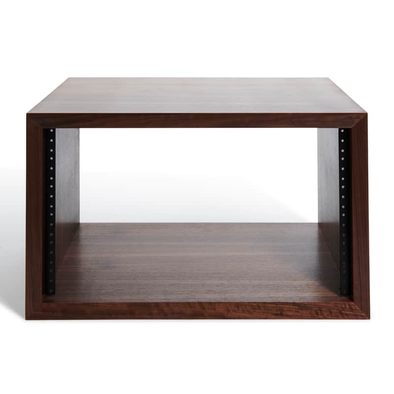 Custom 6U Equipment Rack - Walnut image 1