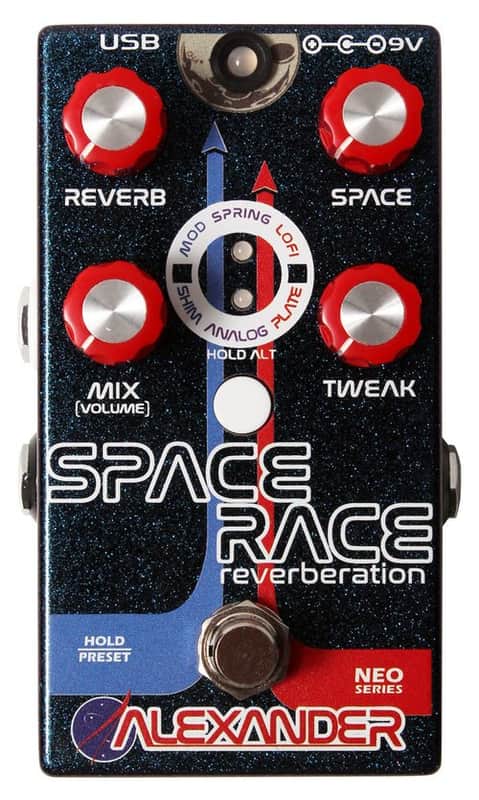 Alexander Space Race Reverb Pedal in Excellent Condition image 1