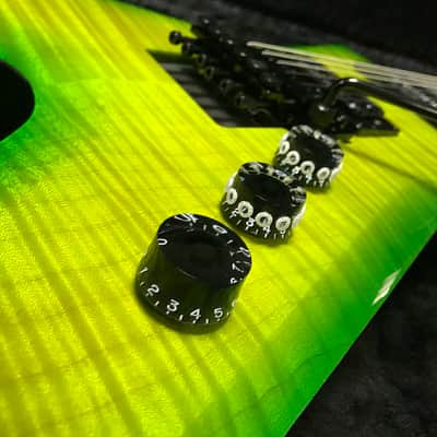 Dean USA Custom Shop Stealth 2016 Dimeslime Green image 2