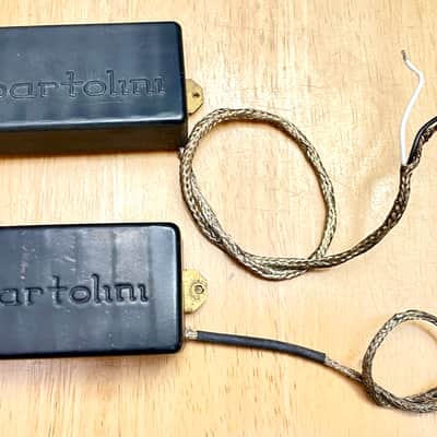 Bartolini Unmarked Humbucker Pickups 80’s or older - Black image 2