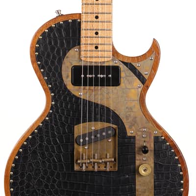 Paoletti Richard Fortus Custom Leather Jr. Signature Guitar Used image 4