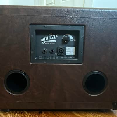 2x Aguilar DB 112 300-Watt 1x12" Bass Speaker Cabinets with tweeter (8ohm) Chocolate Thunder image 7