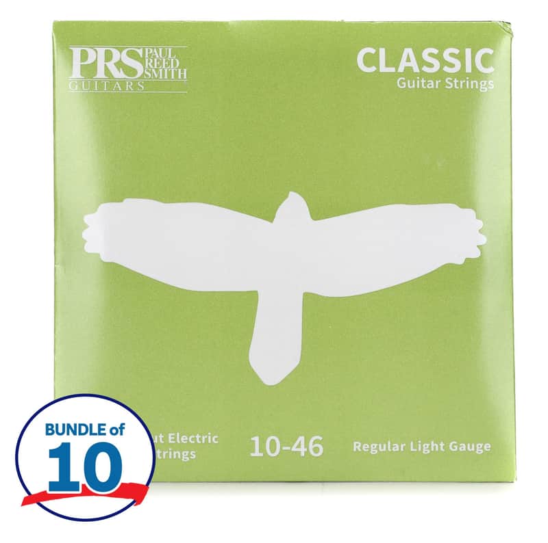 PRS Classic Electric Guitar Strings - .010-.046 Light 10-pack image 1