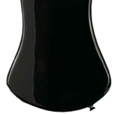 Hofner Shorty Guitar Shorty Full Sized Neck Travel Electric Guitar Black image 6
