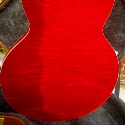 ♚ GEM !♚ 2013 Gibson ES-335 Dot Figured LEFT HANDED ♚ CHERRY 'AAA' FLAME ♚ 60's Neck *Lefty image 9