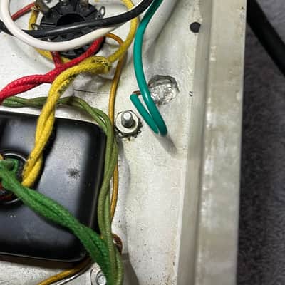 1968 Fender Princeton Reverb "Silverface Drip Edge" -  Blackline - AA764 Circuit image 21