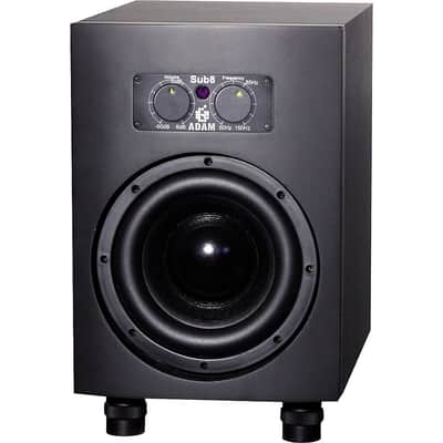 ADAM Audio Sub8 8" Powered Studio Subwoofer (Each) Regular Black image 3