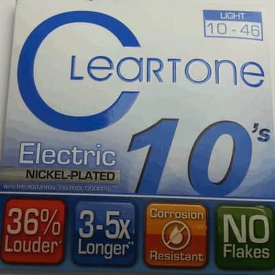 Cleartone Electric Nickel-Plated Strings, Light 10-46 image 2