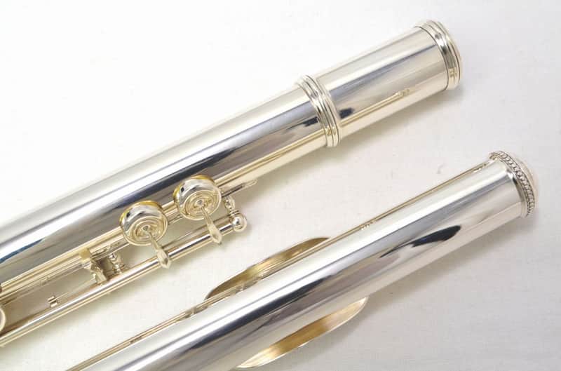 YAMAHA YFL-811 Total Silver Hand Made Flute | Reverb