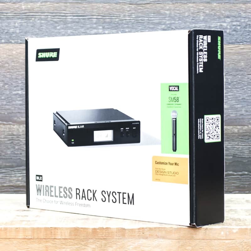 Shure BLX24R/SM58-H10 Professional-Quality Wireless Rack-Mount Vocal System SM58 image 1