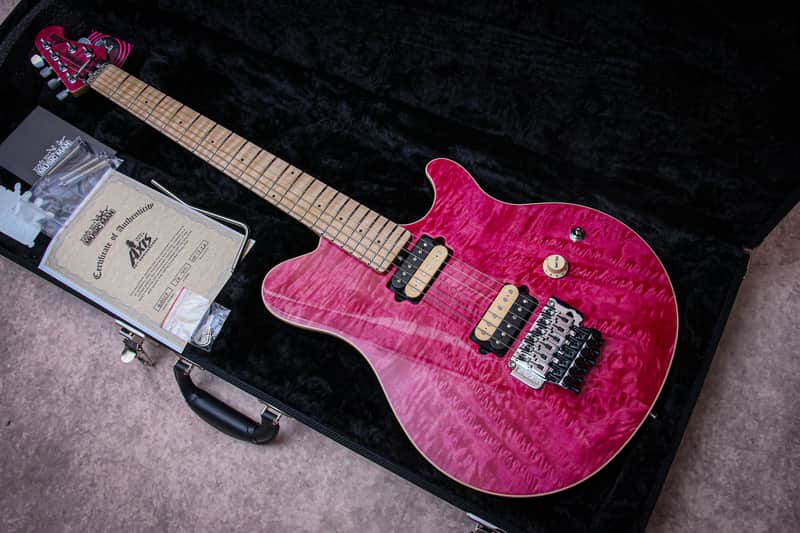 ERNIE BALL USA Music Man Limited Ed. Axis 30th Anniversary 26 of 100 "Translucent Pink" (2026) image 1