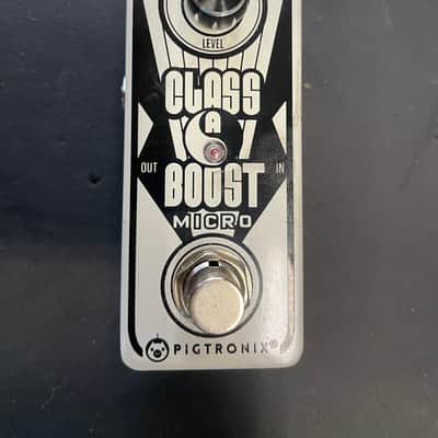 Pigtronix Class A Boost Micro 2018 - White / Black image 1