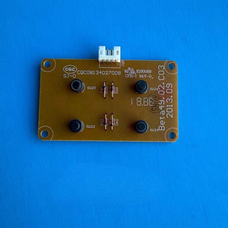 Nektar Impact LX49+ MIDI Keyboard Part: Transpose Octave Switch Button PCB Board image 1