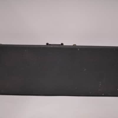 1972-1973 Black Fender Jazz Bass Precision Bass Hardshell CASE Super CLEAN Red Interior Cheney England 1970's 1974 1975 image 1