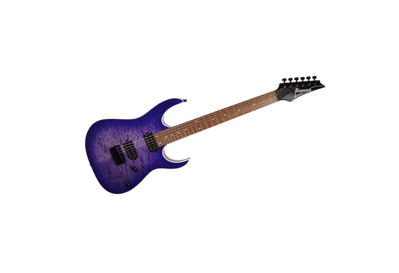 Ibanez RG421QM-CBB Electric Guitar – Cerulean Blue Burst 2025 - Cerulean Blue Burst image 1