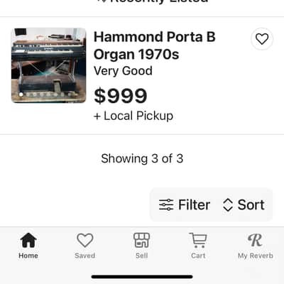 Hammond PortaB Organ 1970s - Natural image 4