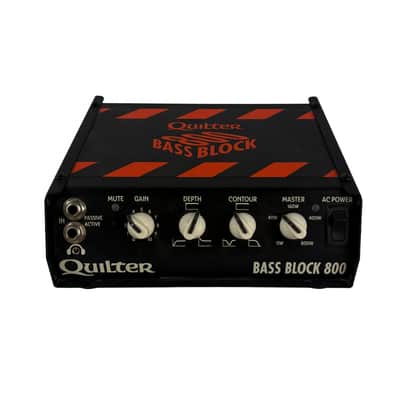 Quilter Bass Block 800 (FIRST 100)W/Carrying Case (Used) image 2