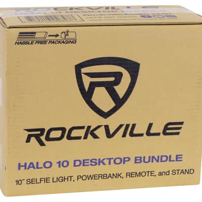 Rockville HALO 10 Desktop Bundle 20K MAH Power Bank w/Selfie Light+Stand+Remote image 9