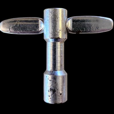 Vintage 1950's-1960's Rogers Drum Key RARE! Early Stamped Logo Machined Steel image 3