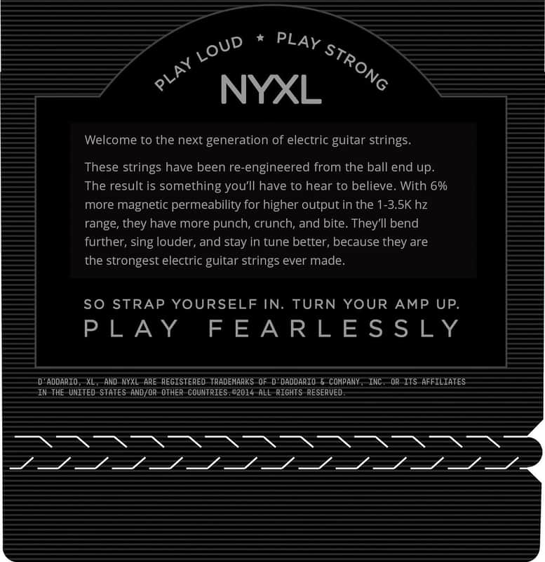 D'Addario NYXL1052 Nickel Wound Electric Guitar Strings, Light Top / Heavy Bottom Gauge image 4