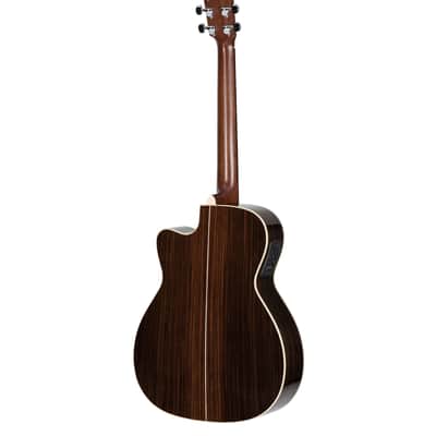 Alvarez Yairi FY70CE -  Yairi Standard Folk/OM Acoustic/Electric Guitar - Hardshell Case Included - NEW!  DEMO!! image 5