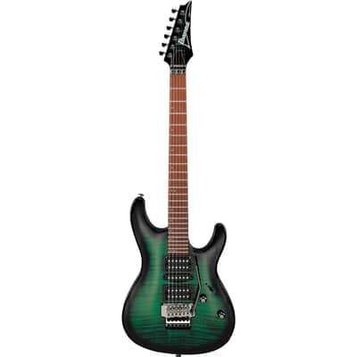 Ibanez Kiko Loureiro KIKOSP3-TEB Transparent Emerald Burst - Electric Guitar image 1