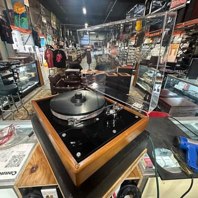VPI HW-19 Mk IV Turntable, Morch DP-8 Tone Arm, Custom Bright Star Audio Black Sand-Filled Plinth image 4