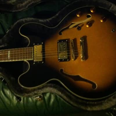 Epiphone Sheraton II - Sunburst  Locking Tuners & Hardshell case image 22