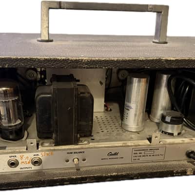 Guild Thunderbass Head 1960s - Black image 2