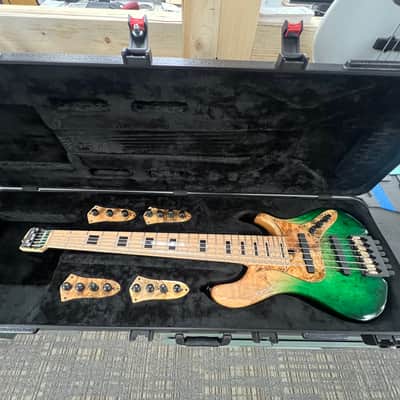 Brubaker Guitars - Fitted ABS OHSC (Original Hard Shell Case) - BOB Module Storage Built In image 5