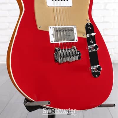 Reverend Charger H90 Wilkinson Electric Guitar - Metal Cherry with Maple Fingerboard (CharH90WMCd1) image 6
