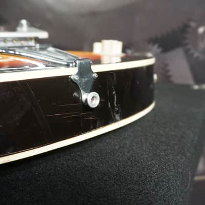 Teisco 1424 Vintage MIJ Semi-Hollow Electric Guitar Sunburst w/ Tremolo – Japan 1960s image 20