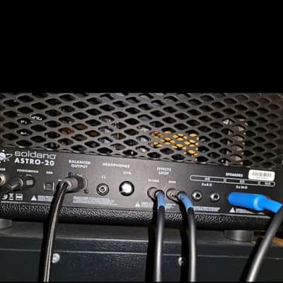 Soldano Astro 20 with Upgraded Tube Sets - Black image 3