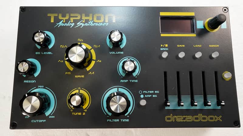 Dreadbox Typhon Analog Synthesizer 2020 - 2021 - Black image 1