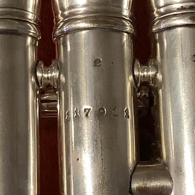 Conn New Invention Cornet 1912 - Silver Plated image 5