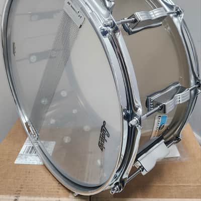 Ludwig Vistalite Bronze 6.5x14" Zep Bonham Bowtie Lug Acrylic Snare Drum | Made in the USA | NEW | Authorized Dealer image 4