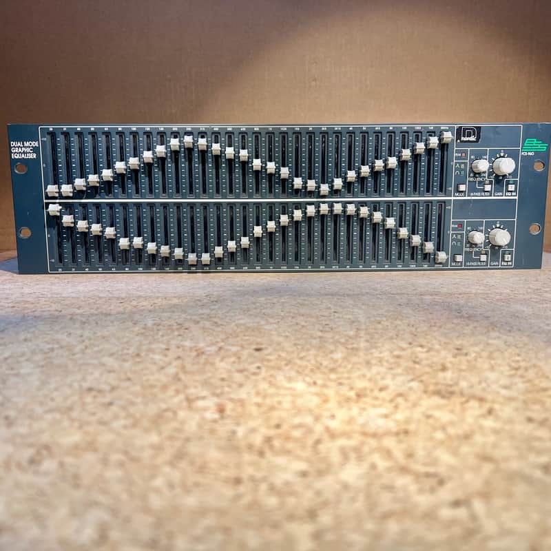 2010s BSS FCS-960 Dual Channel 30-Band Graphic EQ Black