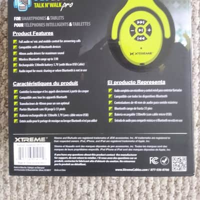 Blu Audio Xtreme - Bluetooth Headphones with Microphone - Red or green image 6
