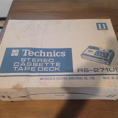 Technics RS-271US Vintage Stereo Cassette Deck w/ VU Meters, Original Box & Manual – Near Mint Fully Tested image 24
