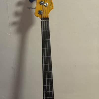 Fender American Professional II Jazz Bass Fretless 2020 - Present Dark Night image 3